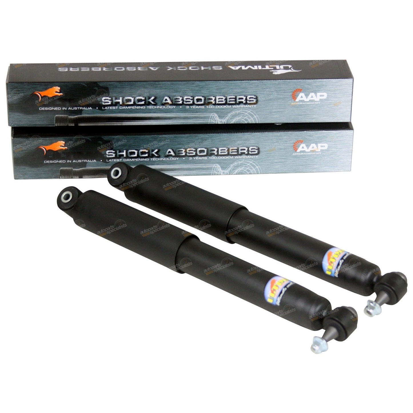 2 Rear Sports Shock Absorbers for Ford Falcon AU BA BF (1998–2008)