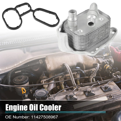 Engine Oil Cooler Housing with Gasket for BMW 120i 318i (2002–2013) 11427508967