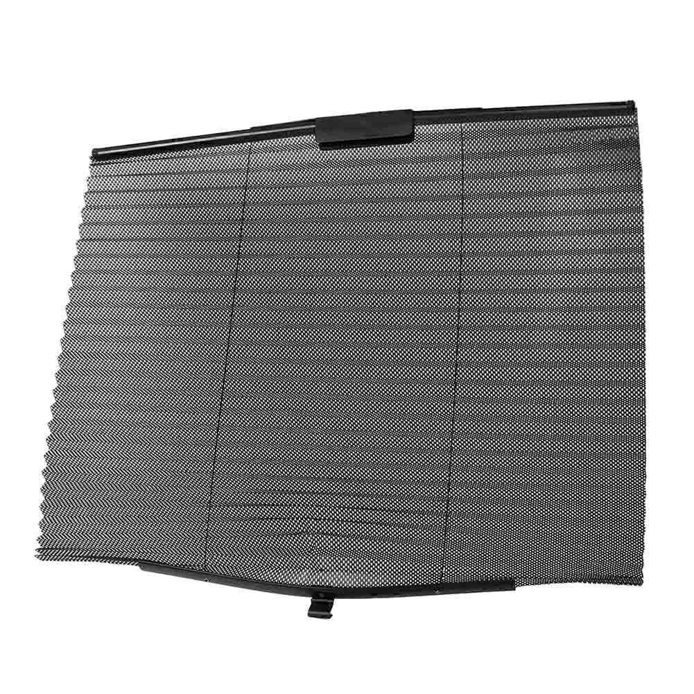 57cm Universal Car Side Window Curtain Sunshade UV Protector - Black