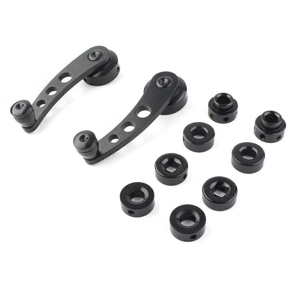 2X Aluminum Alloy Window Crank Handle for Universal Fit (All Years)