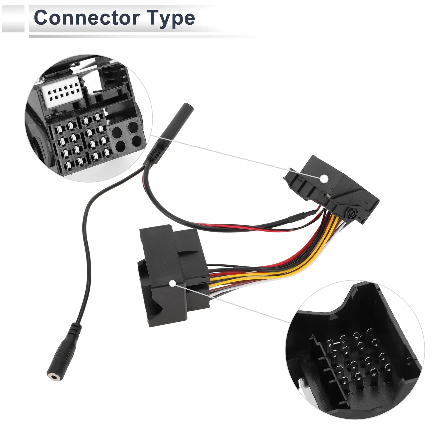 Stereo Radio Harness for Volkswagen Skoda RCD310 RCD510 RNS510 (16Pin)