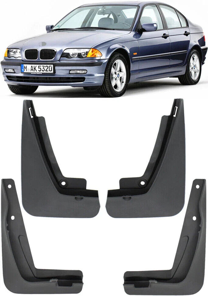 Genuine Splash Guards Mud Flaps for BMW 3 Series E46 (1998–2006)