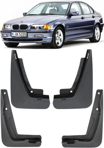 Genuine Splash Guards Mud Flaps for BMW 3 Series E46 (1998–2006)