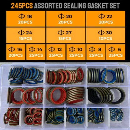 Gasket Assorted Sealing M6-M30 Repair Box