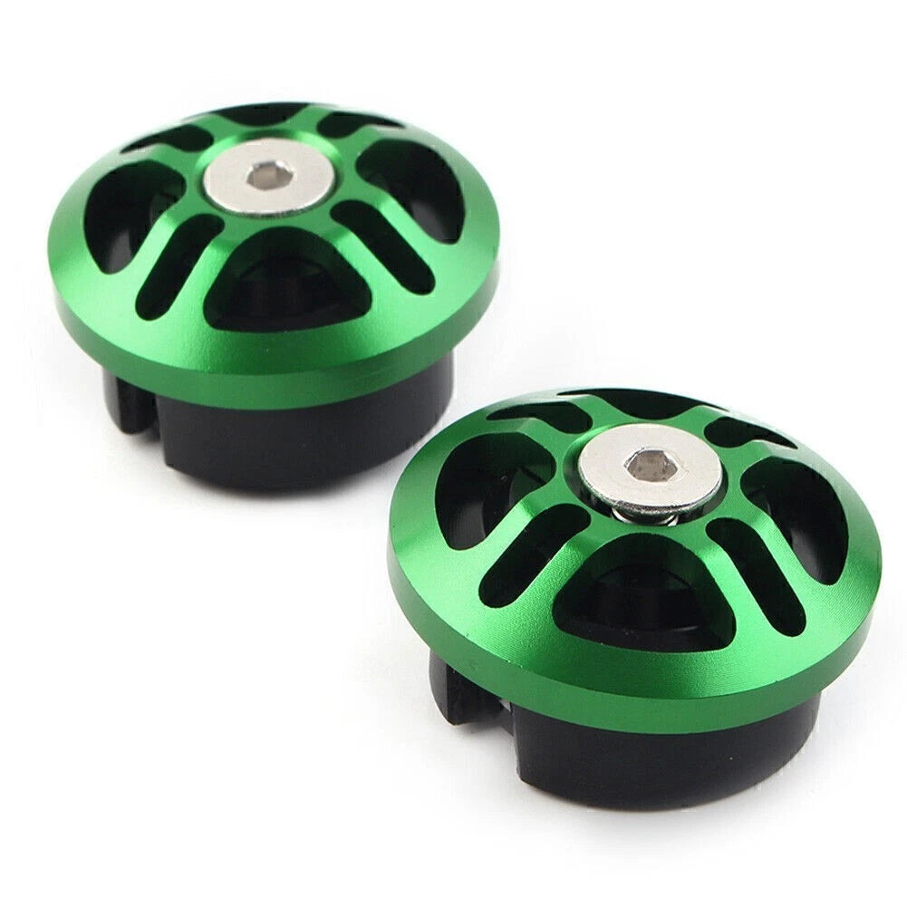 Green Frame Hole Cover Insert Plug Cap for Kawasaki Ninja 250 400 Z400 (2018–2020)
