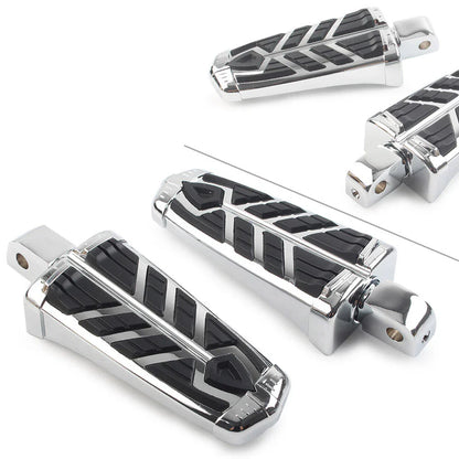 Motorcycle Footrests Pegs for Honda VTX 1800 (2002-2008) - 1 Pair