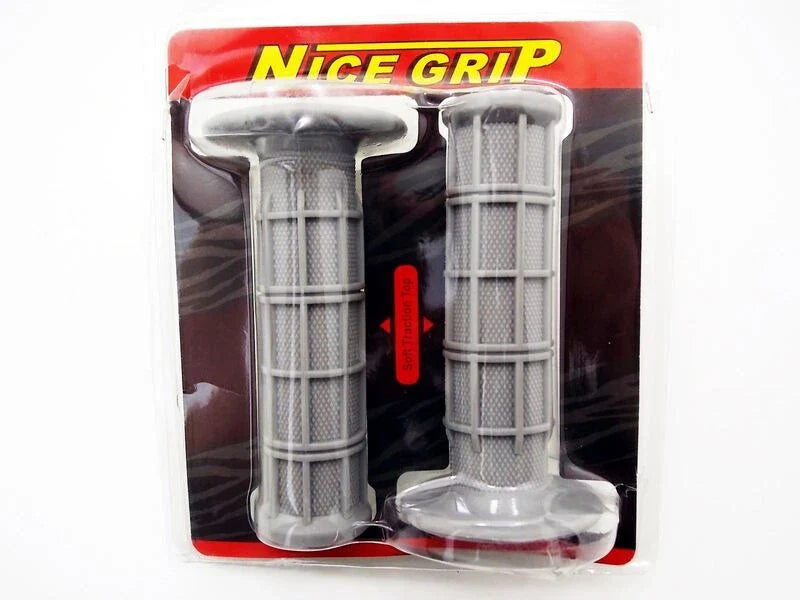 Grey Hand Grip Set for Honda CRF450F (2002-2023)