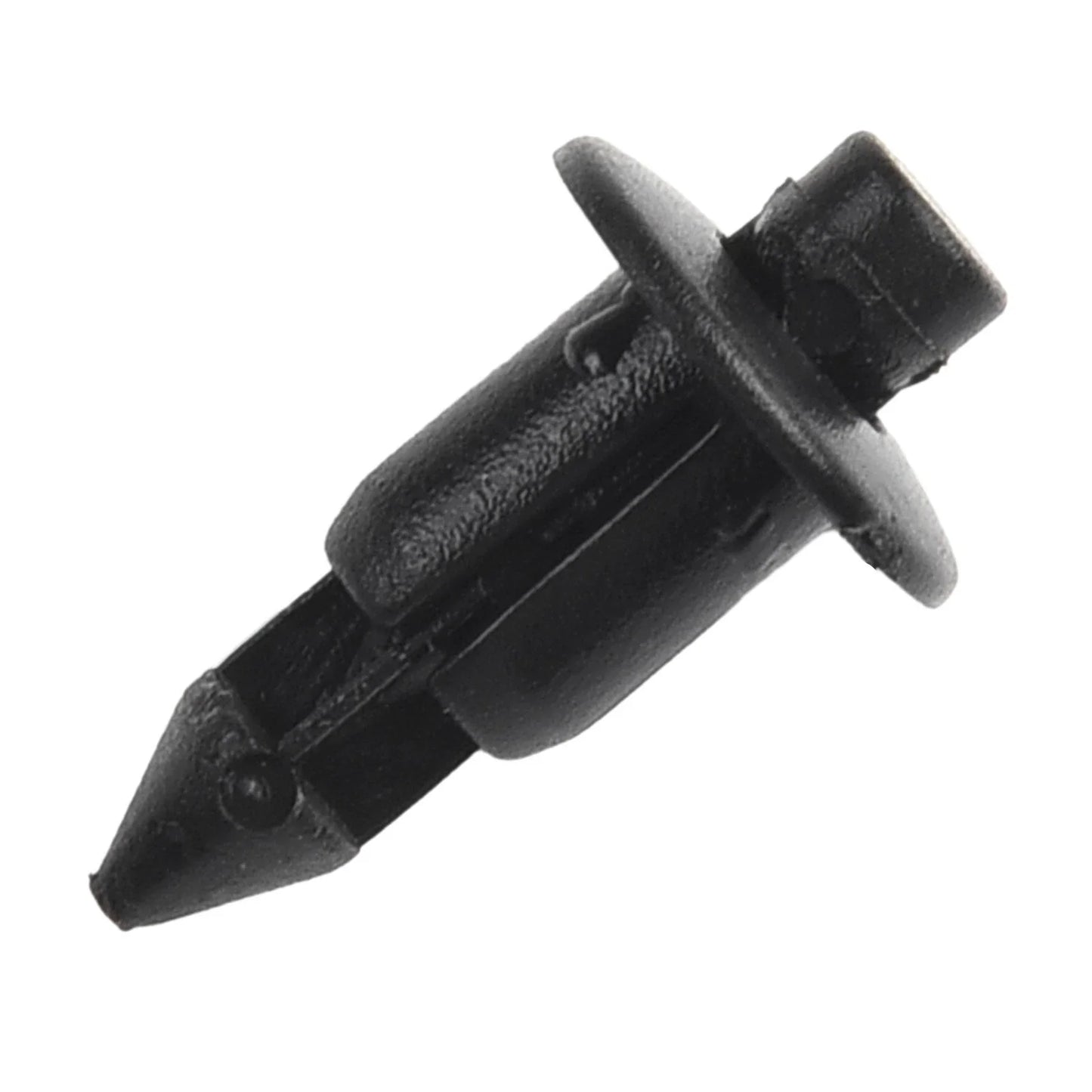 20pcs Black Plastic Panel Fastener Clips 6mm Hole for Retaining Fairings