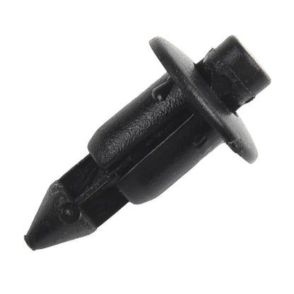 20pcs Black Plastic Panel Fastener Clips 6mm Hole for Retaining Fairings