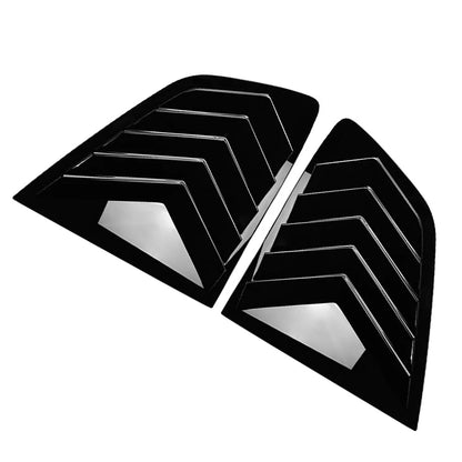 Rear Window Louver Shutter Cover Trim for BMW X3 G01 (2018–2024) Carbon Fiber