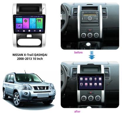 64GB Wireless Apple CarPlay Android Auto BT Radio for Nissan X-Trail (07-14)