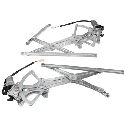 Front LH + RH Door Window Regulators for Hilux 2005-on Ute Electric Window