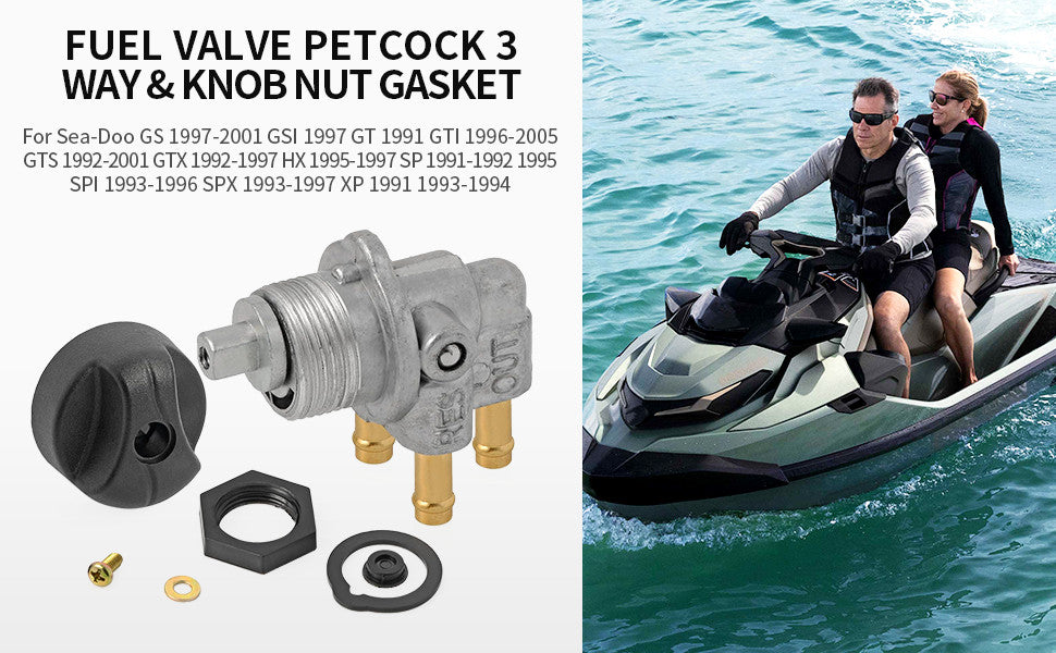 Fuel Valve Petcock for Sea Doo 580 650 717 720 787 800 (1990–2002)