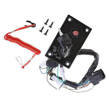 Ignition Key Switch Panel for Suzuki Outboard (1990–2023)