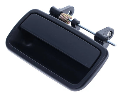 Set of 4 Textured Black Outer Door Handles for Daihatsu Charade (1993–1998)