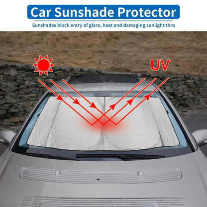 Car Window Cover for Honda N-BOX JF5/JF6 Series Aluminum Film Black
