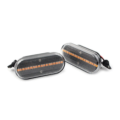 LED Side Marker Lights for Volkswagen VW Bora Golf 3 4 Amber Clear