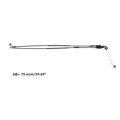 Throttle Cables Wire for Kawasaki Ninja ZX6R ZX636 (2013-2024)
