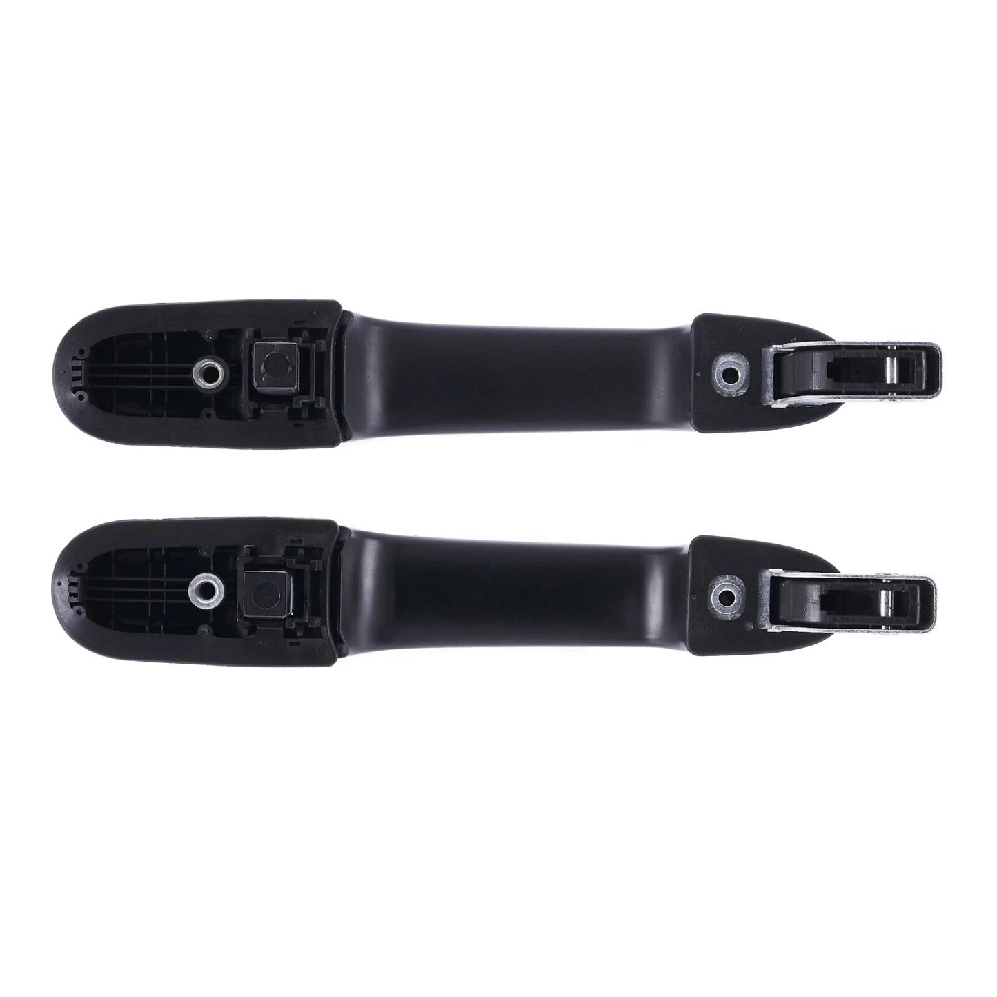 4 x Front Rear Outer Door Handles Black for Hyundai Tucson (2004–2010)