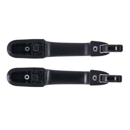 4 x Front Rear Outer Door Handles Black for Hyundai Tucson (2004–2010)