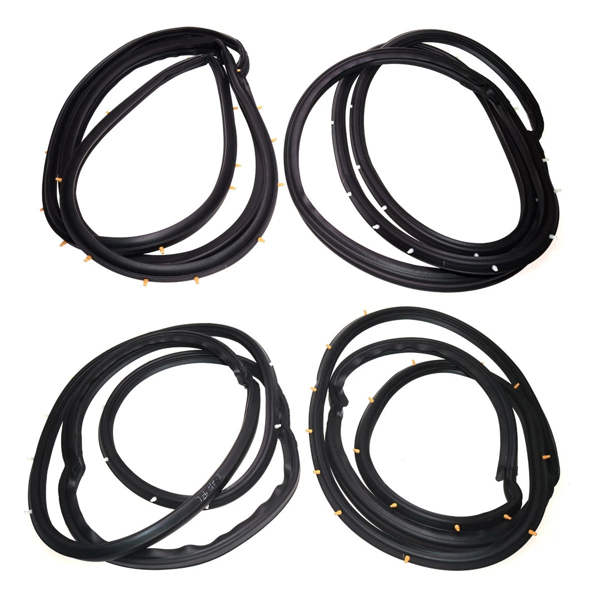Weatherstrip Set for Nissan Datsun Sunny Sentra B12 Sedan (1987–1990)