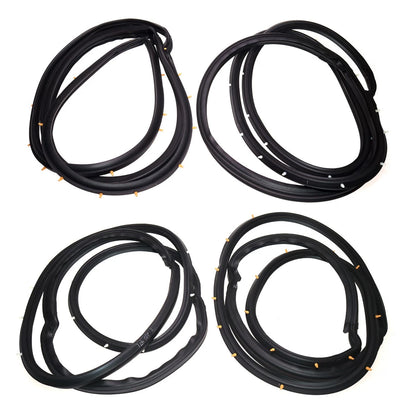 Weatherstrip Set for Nissan Datsun Sunny Sentra B12 Sedan (1987–1990)