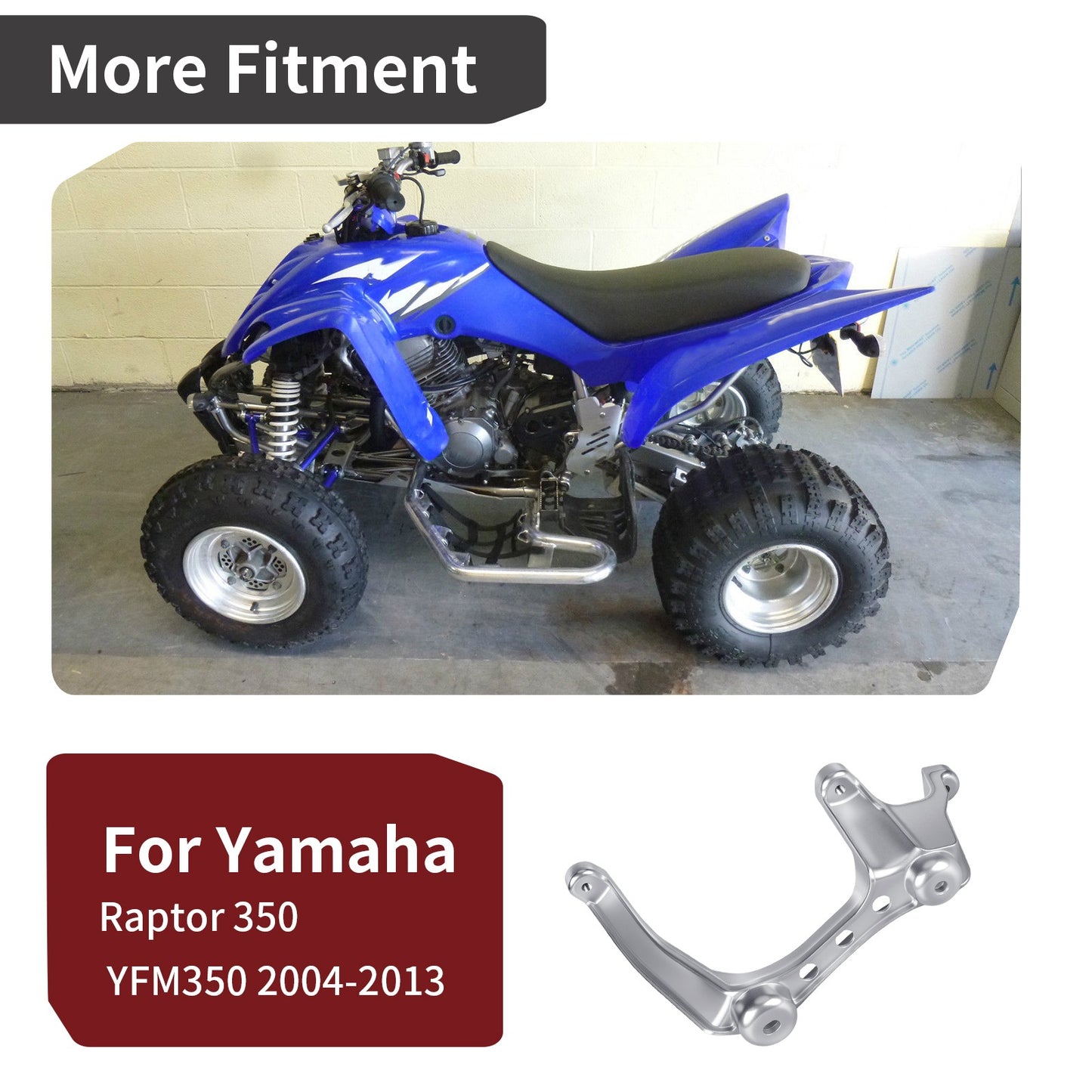 Front Fender Stay Headlight Bracket for Yamaha Raptor 350 (2004–2013)
