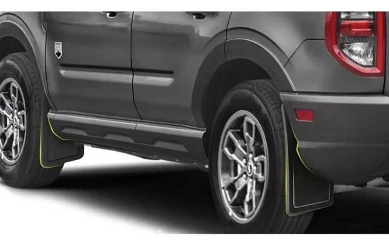 4Pcs Front & Rear Splash Guards Mud Flaps for Ford Bronco Sport (2021–2024)
