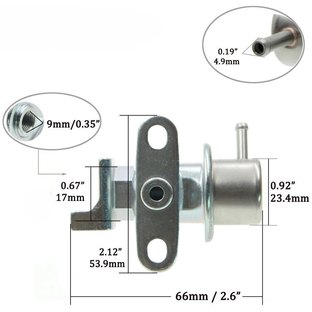 Fuel Pressure Regulator for Toyota Camry, Celica, Corolla, Paseo (1992–2002)