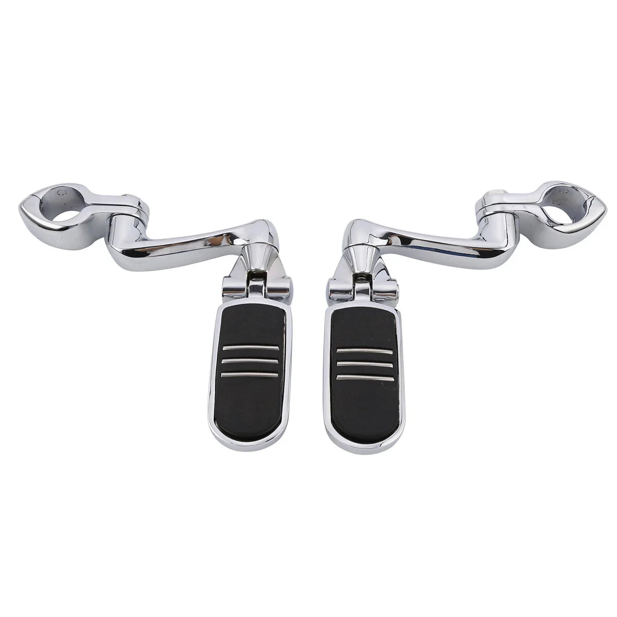 360 Adjustable Highway Foot Pegs 1.25" for Motorcycle Engine Guard
