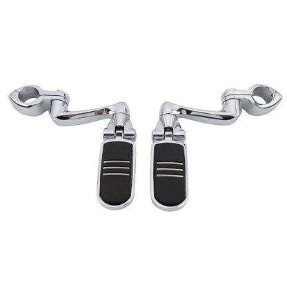 360 Adjustable Highway Foot Pegs 1.25" for Motorcycle Engine Guard