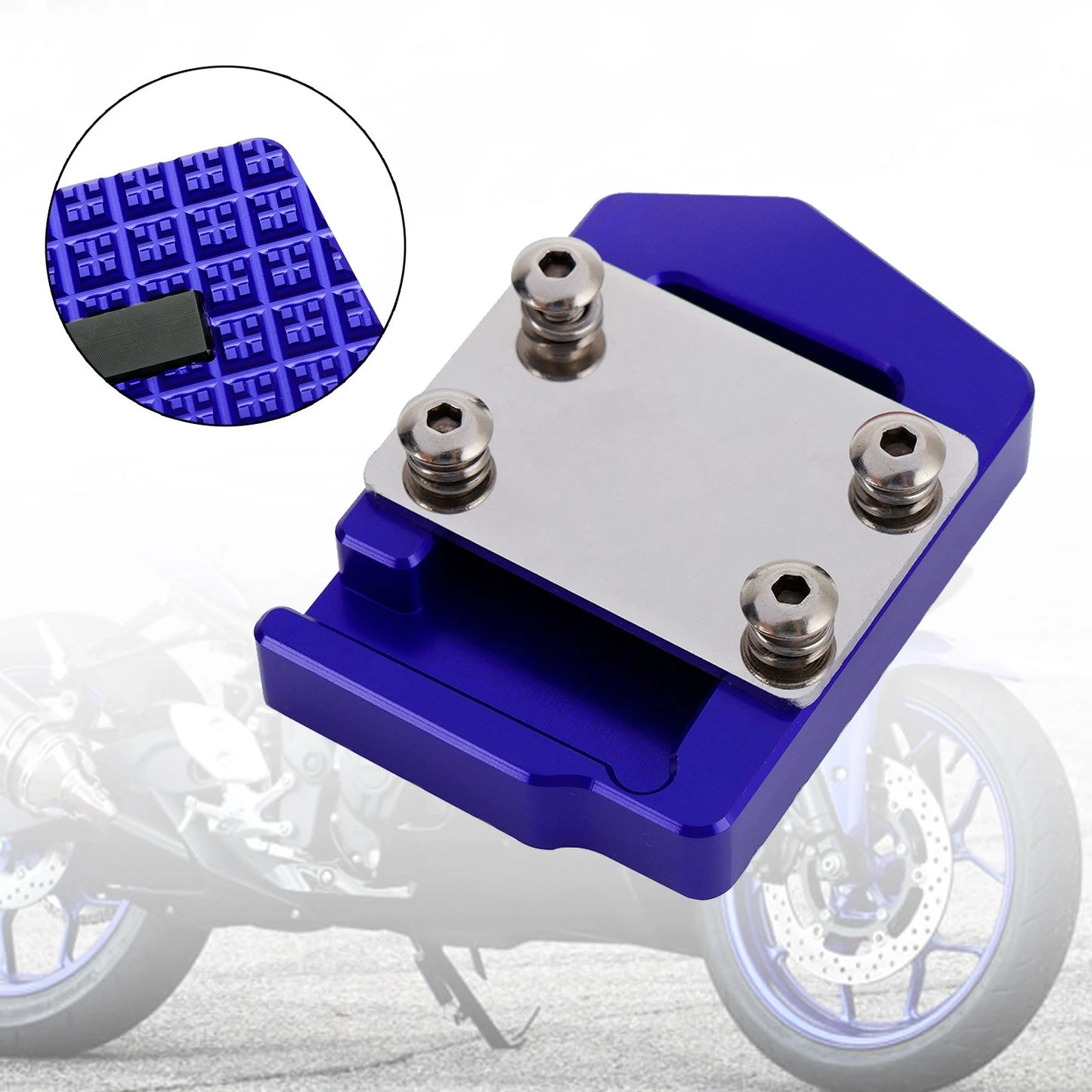 LED License Plate Tail Brake Light for Bobber Customs Choppers (Blk A)