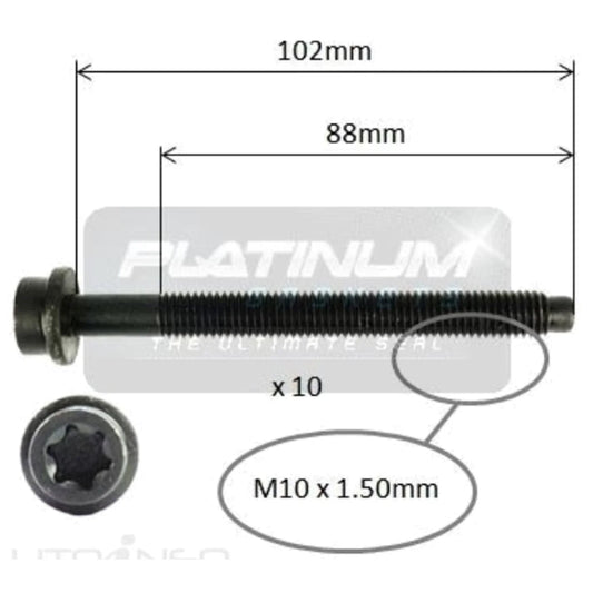 Engine Cylinder Head Bolt Set for Ford Focus (2002-2005)