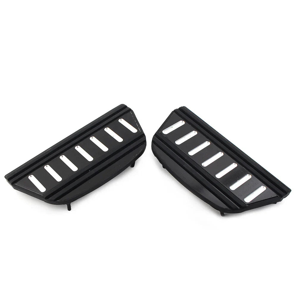 Black Rear Floorboard Foot Peg Insert for Harley Softail Electra Glide