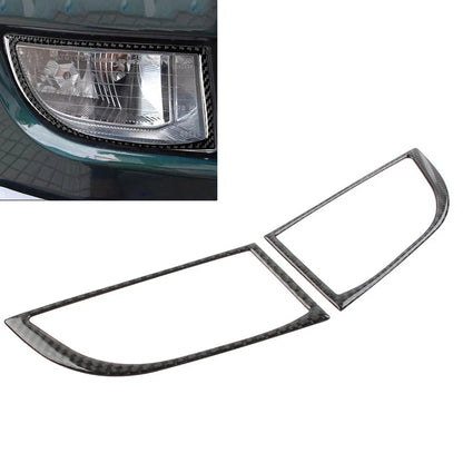 2X Front Fog Lamp Cover Trim for Toyota Land Cruiser Prado (2003–2009) Carbon