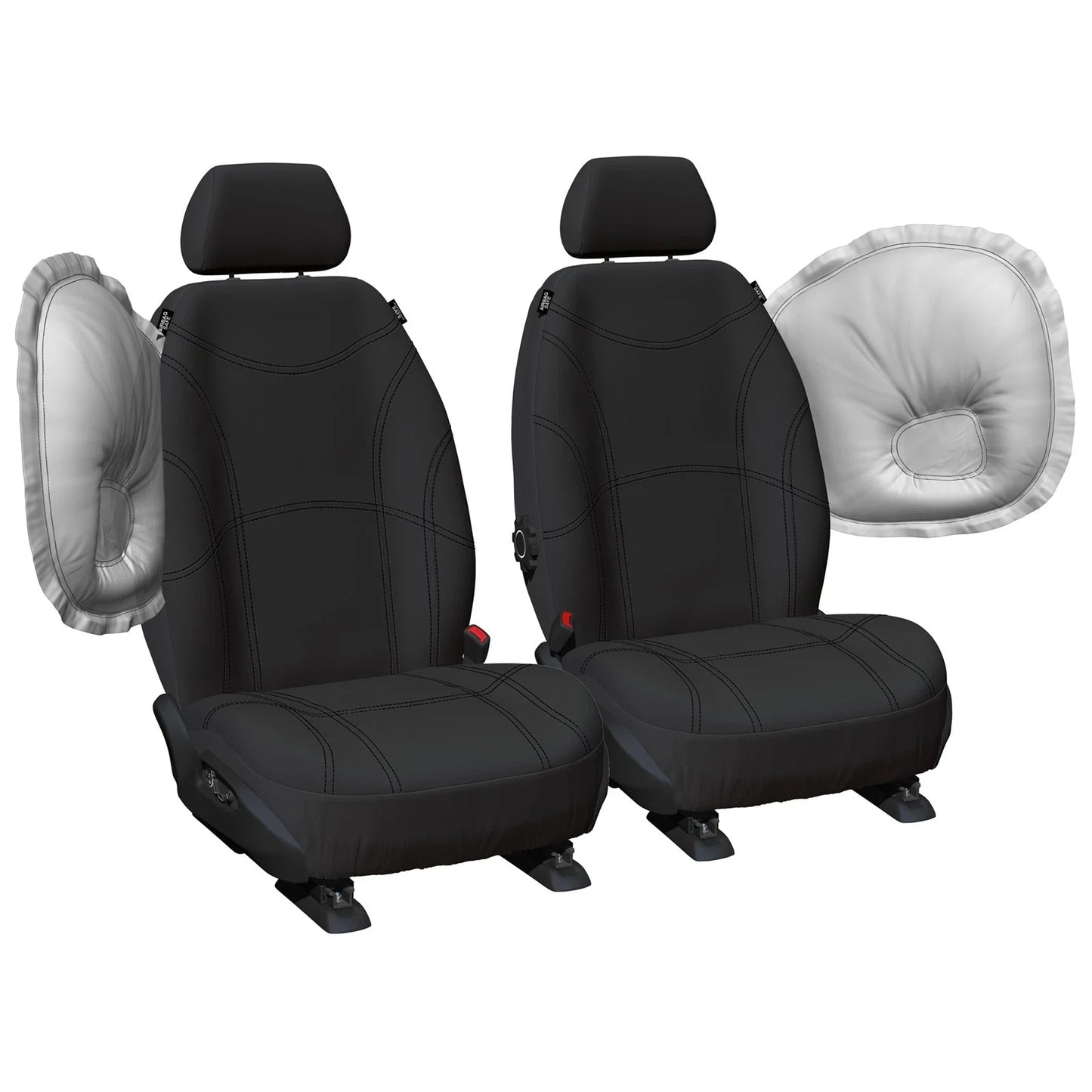 Custom Fit Neoprene Car Seat Covers for Toyota Hilux TGN121 (2015-2019)