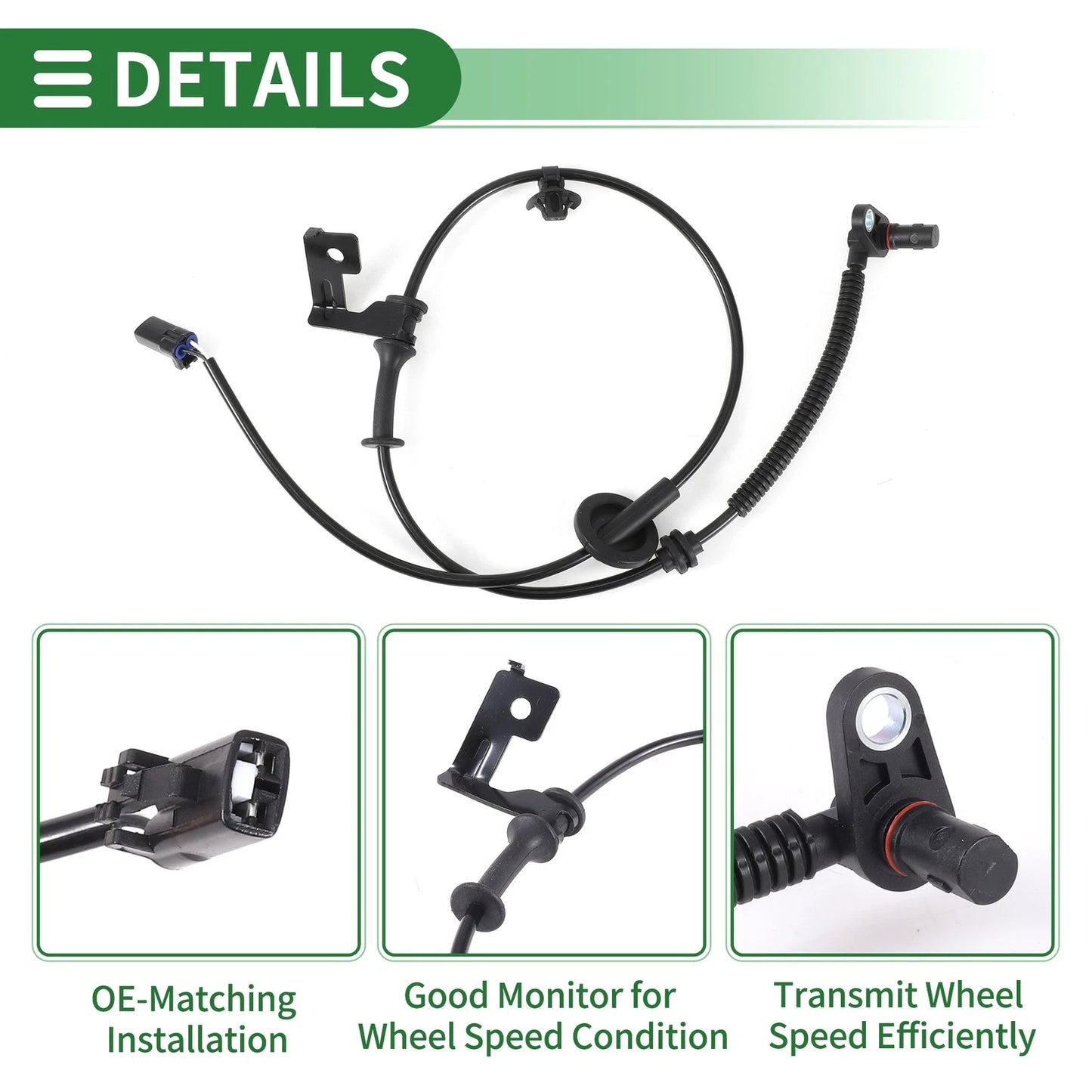 ABS Wheel Speed Sensor No. 956810U010 for Hyundai Verna (2014–2017)