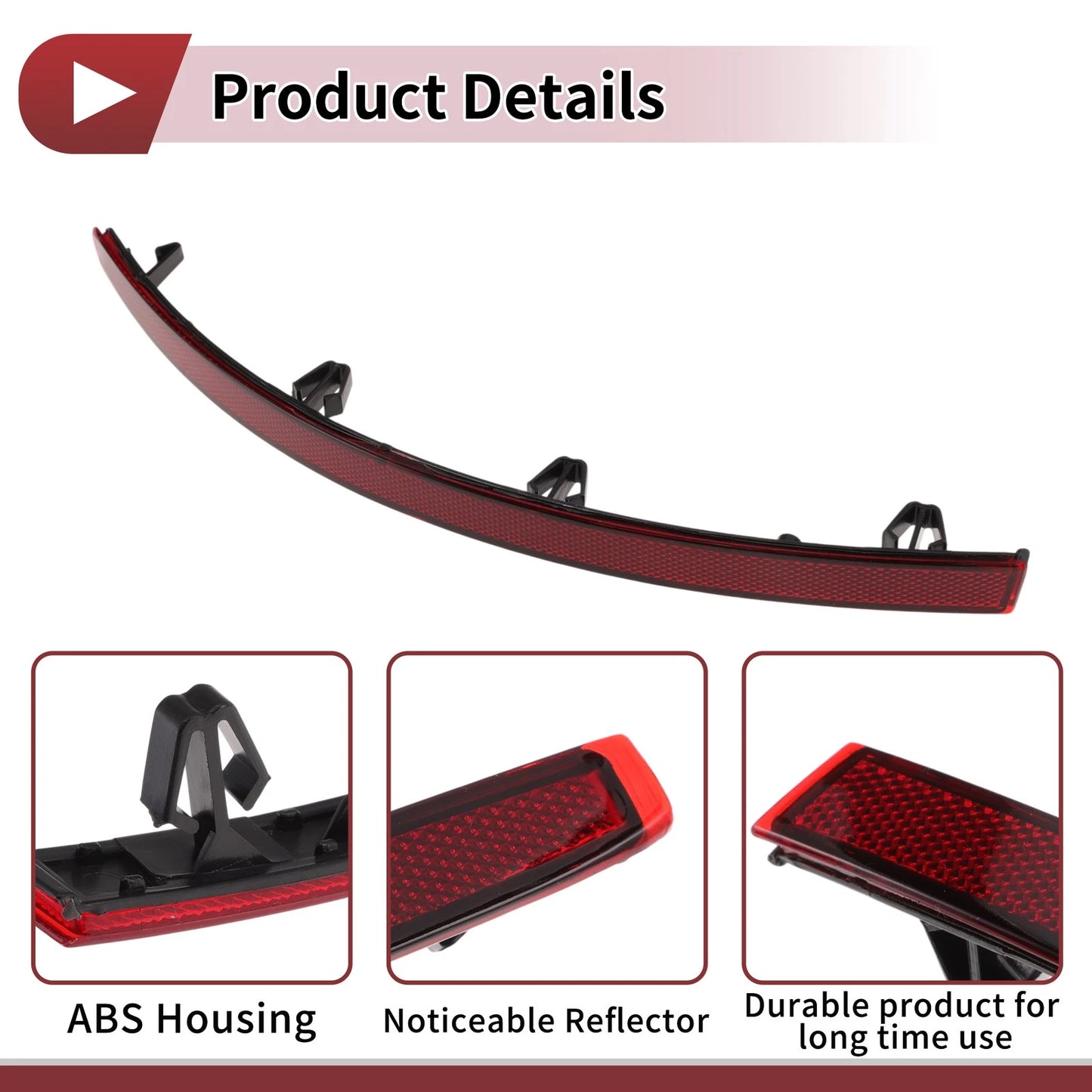 Rear Left Bumper Reflector No. 63149464195 for BMW 760i (2023–2026)