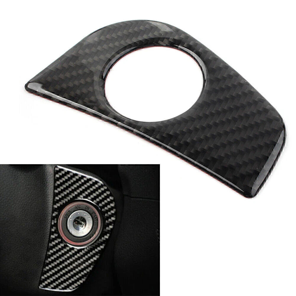 Carbon Fiber Ignition Switch Start Button Trim for Subaru Forester (2013-2018)