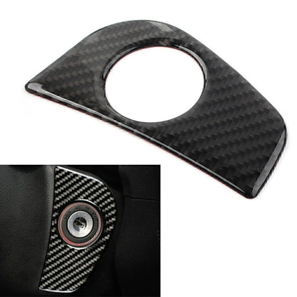 Carbon Fiber Ignition Switch Start Button Trim for Subaru Forester (2013-2018)