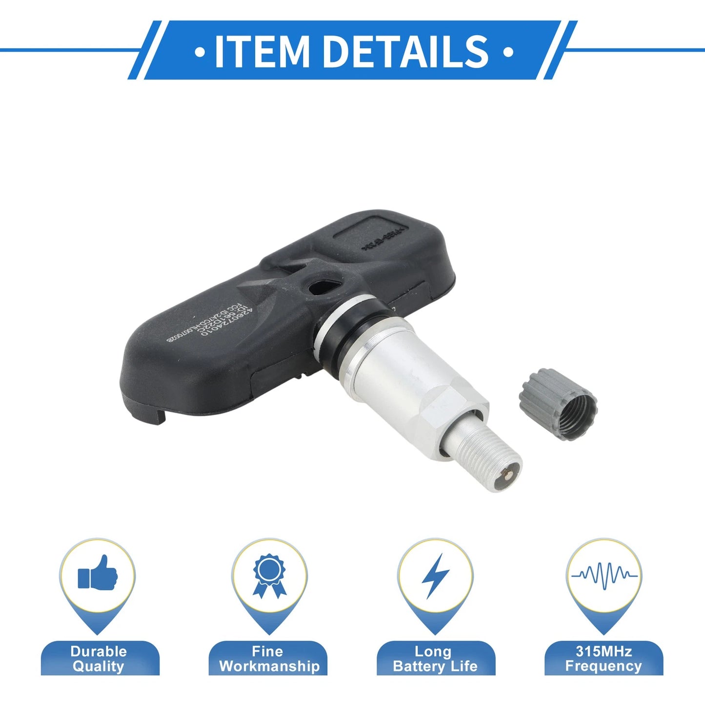 TPMS Sensor No. 4260724010 for Toyota 4Runner (2003–2019)