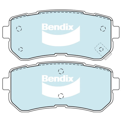 GCT Rear Disc Brake Pad Set 1.6L 1.4L for Kia Rio (2005-2011)