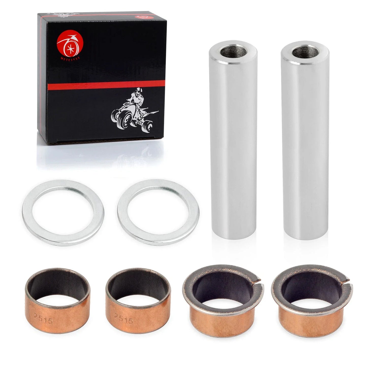 Spindle Bushings King Pin Tubes Kit EZGO RXV TXT/PDS (1996–2013)