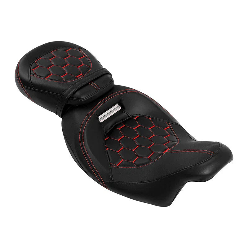 Gel Seats  Driver Passenger for Harley Electra Glide (2009-2023)