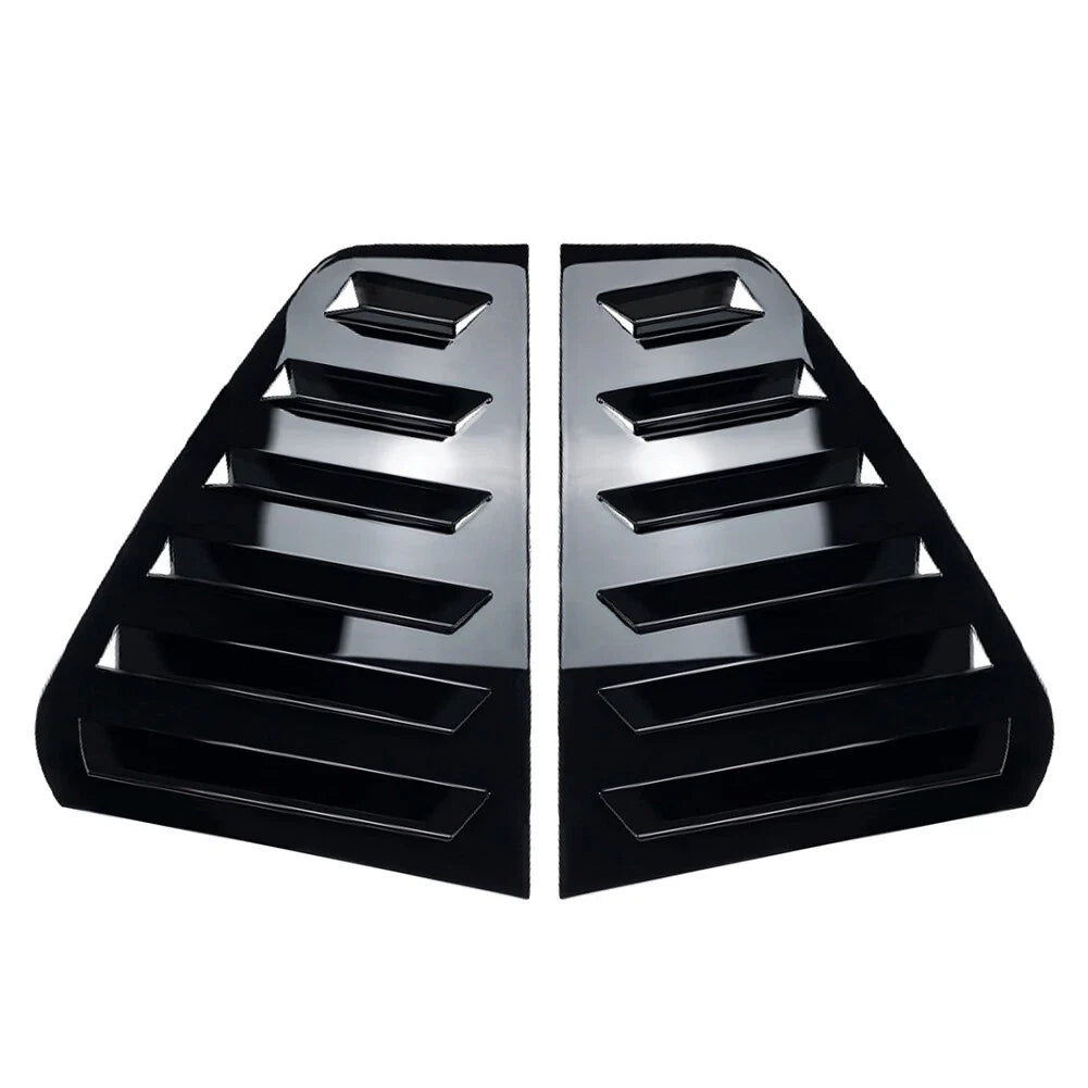 Rear Window Side Vent Shutter Louvers for VW Golf MK7 MK7.5 (2014-2019)