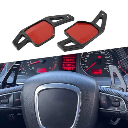 Carbon Fiber Black Rear Trunk Switch Button Frame Trim for Audi A6 A7 (2012–2018)
