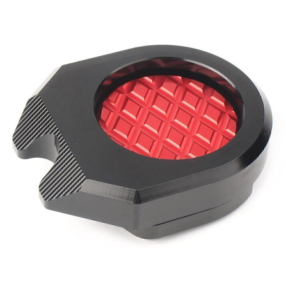 Foot Side Stand Plate Enlarger Pad for Yamaha XMAX 125 400 NVX155 NMAX125 (2017–2023) RED
