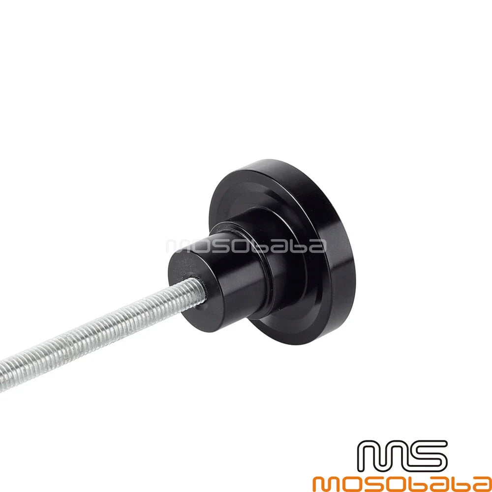 Black Front Rear Axle Nut Cover Caps for Harley Nightster RH975 (2022-2023)