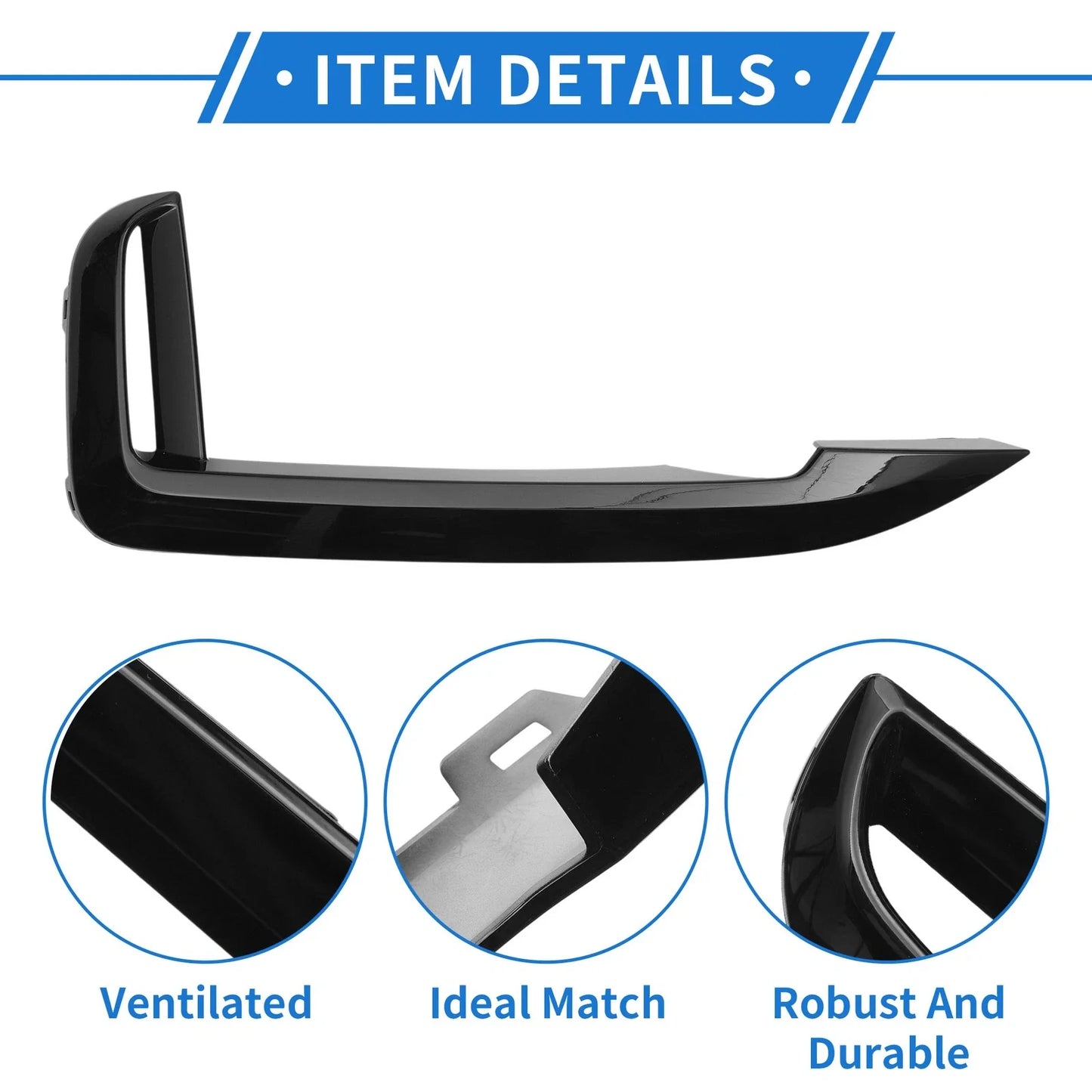 Grille Trim Garnish Front Left for BMW G12/7 Series M (2017-2018)