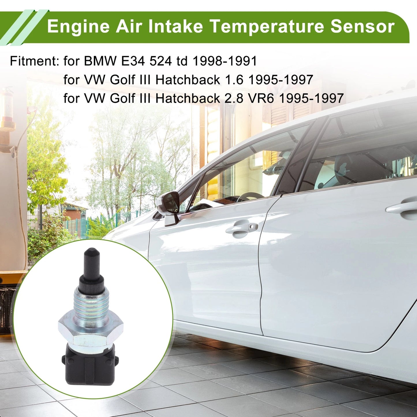 Air Charge Temperature Sensor No.13621711371 for BMW E34 524 td (1991–1998)